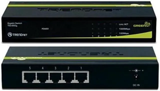 Main image of TRENDnet TEG-S50G GREENnet Switch