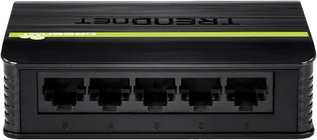 Alt view image 3 of 3 - TRENDnet TEG-S5g 5-Port Gigabit GREENnet Switch