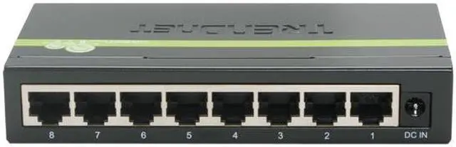 Alt view image 4 of 5 - TRENDnet TE100-S80g Smart GREENnet Switch