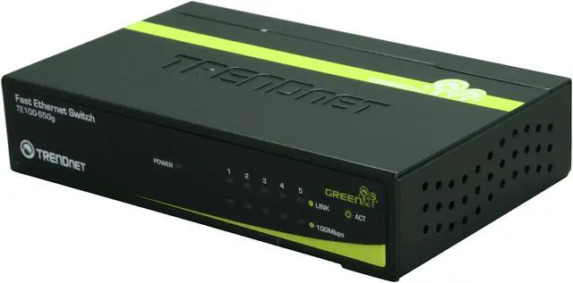 Main image of TRENDnet TE100-S50G Smart GREENnet Switch