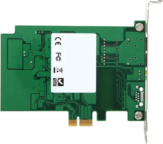 Alt view image 4 of 5 - TRENDnet TEG-ECSX Gigabit Fiber Adapter 1000Mbps PCI-Express Multi-Mode SC-type