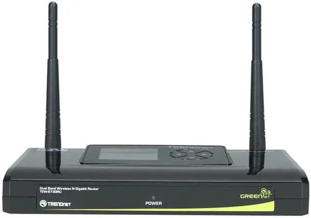 Alt view image 2 of 6 - TRENDnet TEW-673GRU N600 Concurrent Dual Band Gigabit Wireless Router, IEEE 802.11a/b/g/n, with USB Storage & Printer Sharing