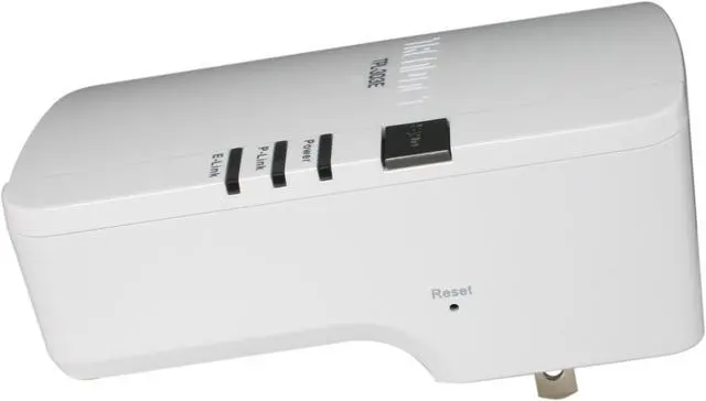 Alt view image 3 of 5 - TRENDnet TPL-303E Powerline Network Adapter Up to 200Mbps