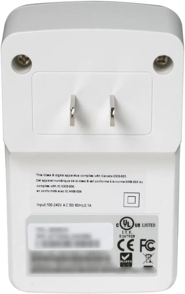 Alt view image 4 of 5 - TRENDnet TPL-303E Powerline Network Adapter Up to 200Mbps
