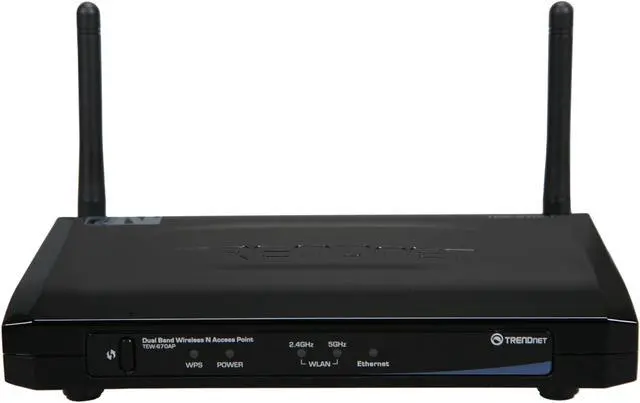Alt view image 2 of 5 - TRENDnet TEW-670AP 300Mbps Concurrent Dual Band Wireless N Access Point