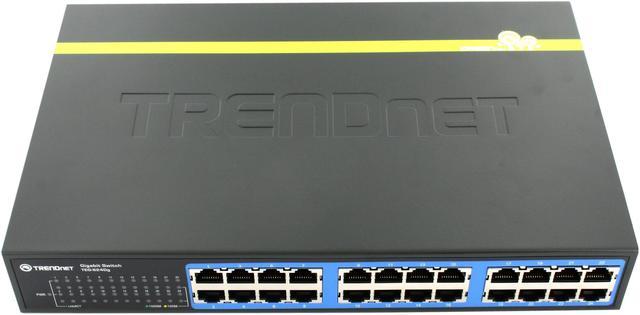 TRENDnet TEG-S24g 24-port Gigabit GREENnet Switch(Rack Mount) 