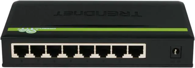 Alt view image 4 of 5 - TRENDnet TEG-S8g Switch 8-Port Gigabit GREENnet 10/100/1000Mbps 8 x RJ45 8K MAC Address Table 128KB Buffer Memory