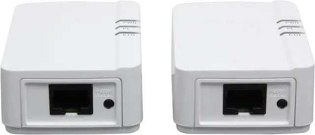 Alt view image 6 of 6 - TRENDnet TPL-308E2K Powerline AV200 Nano Adapter Kit, Up to 200Mbps