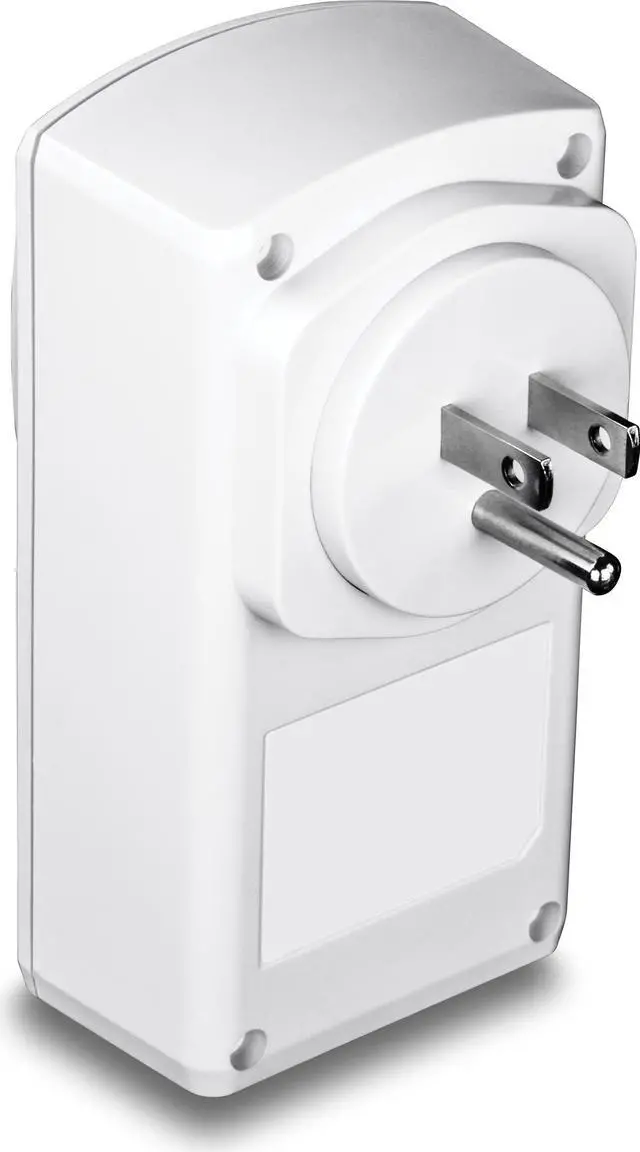 Alt view image 7 of 9 - TRENDnet Powerline 500 AV Nano Adapter Kit With Built-In Outlet, Power Outlet Pass-Through, Includes 2 x TPL-407E Adapters, Plug & Play, Ideal For Smart TVs, Gaming, White, TPL-407E2K