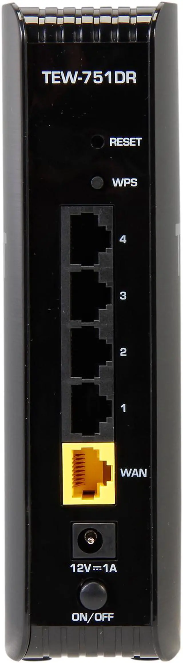 Alt view image 3 of 4 - TRENDnet TEW-751DR N600 Dual Band Wireless Router IEEE 802.11a/b/g/n, IEEE 802.3/3u
