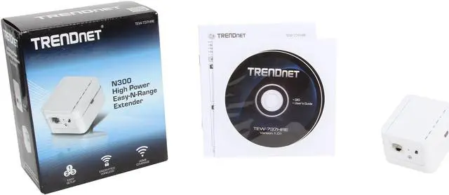 Alt view image 8 of 7 - TRENDnet TEW-737HRE N300 High Power Easy-N-Range Extender