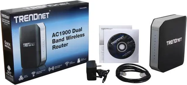 Alt view image 7 of 6 - TRENDnet TEW-818DRU AC1900 Dual Band Wireless Router, DD-WRT Open Source Support