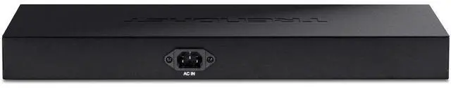 Alt view image 2 of 7 - TRENDnet 24-Port Gigabit PoE+ Switch, 24 x Gigabit PoE+ Ports, 370W Power Budget, 48Gbps Switch Capacity, RackMount Kit Included, Ethernet Network Switch, Metal, Lifetime Protection, Black, TPE-TG240G