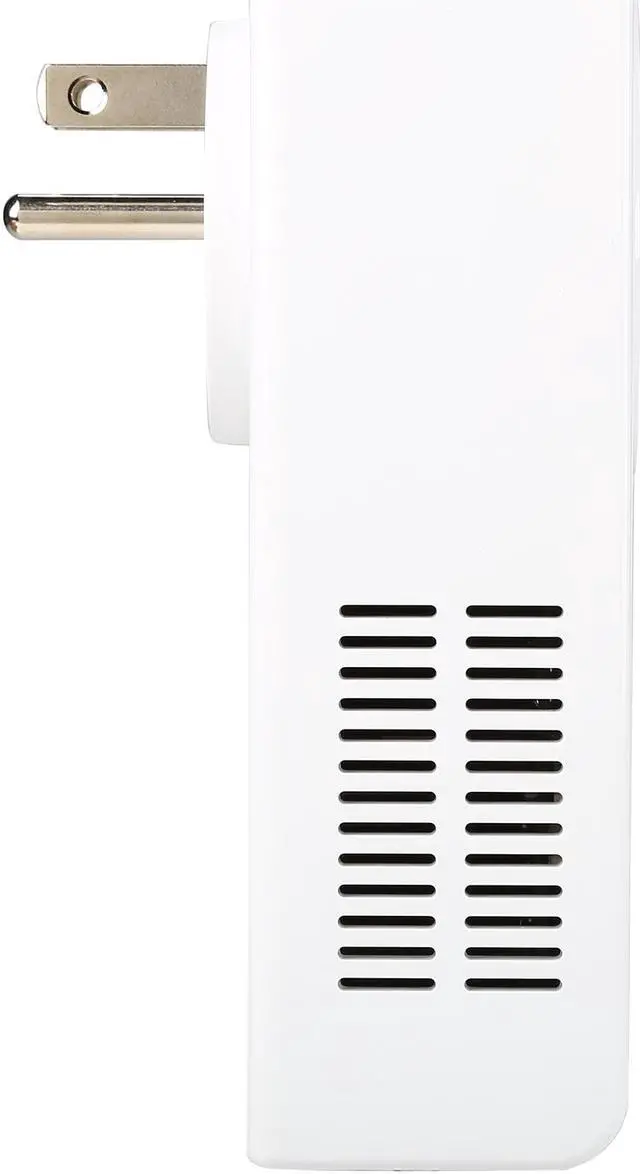 Alt view image 3 of 7 - TRENDnet AV2 1200 powerline adapter kit with built-in outlet