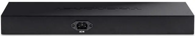 Alt view image 3 of 4 - TRENDnet 16-Port Gigabit PoE+ Switch, 16 x Gigabit PoE+ Ports, 246W PoE Power Budget, 32 Gbps Switching Capacity, Desktop Switch, Ethernet Network Switch, Metal, Lifetime Protection, Black, TPE-TG160g