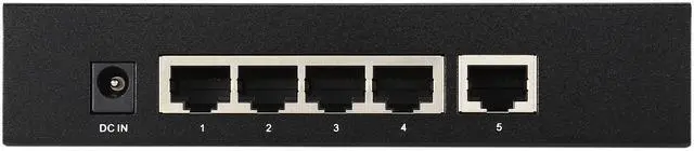 Alt view image 5 of 5 - TRENDnet 6-Port Fast Ethernet PoE+ Switch, 4 x Fast Ethernet PoE Ports, 2 x Fast Ethernet Ports, 60W PoE Budget, 1.2 Gbps Switch Capacity, Metal, Limited Lifetime Protection, Black, TPE-S50