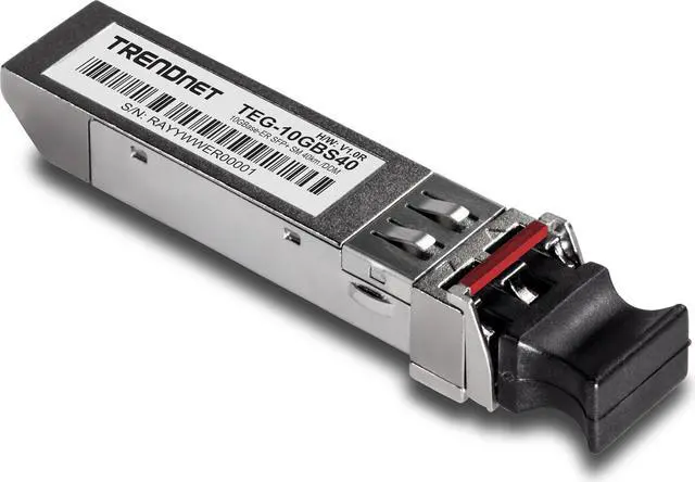 Alt view image 7 of 8 - TRENDnet SFP to RJ45 10GBASE-ER SFP+ Single Mode LC Module, TEG-10GBS40, Up to 40 km (24.9 Miles), Hot Pluggable SFP+ Transceiver, 1550nm Wavelength, 3.3 V Power Supply, Lifetime Protection