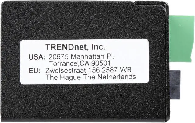 Alt view image 4 of 6 - TRENDnet Hardened Industrial 100Base-FX Multi-Mode SC Fiber Converter, (2km, 1.2 Miles), IP40 Rated Housing, TI-F10SC