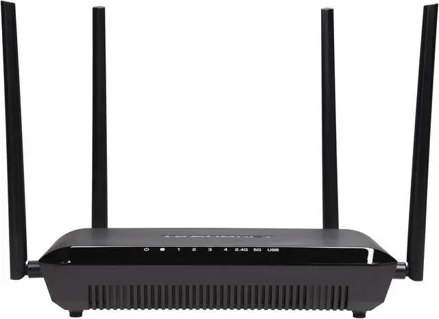 Alt view image 3 of 5 - TRENDnet AC2600 MU-MIMO Wireless Gigabit Router, Increase WiFi Performance, WiFi Guest Network, Gaming-Internet-Home Router, Beamforming, 4K streaming, Quad Stream, Dual Band Router, Black, TEW-827DRU