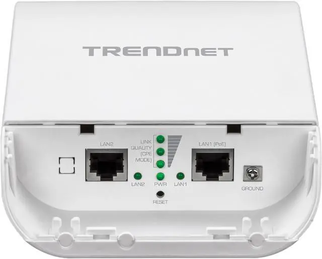 Alt view image 6 of 7 - TRENDnet 10dBi Wireless N300 Outdoor PoE Pre-configured Point-to-Point Bridge Bundle Kit, TEW-740APBO2K
