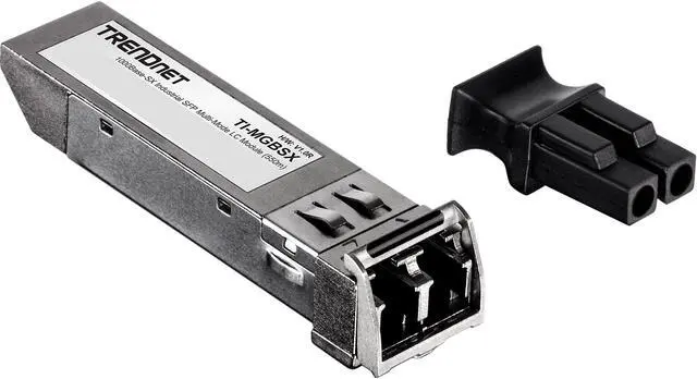 Main image of TRENDnet 1000Base- SX Industrial SFP to RJ45 Multi-Mode LC Module, TI-MGBSX, Up to 550m (1,804 Ft), IEE 802.3z, ANSI Fiber Channel, Data Rates up to 1.25Gbps, LC-Type Duplex