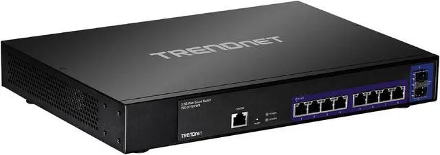 Main image of TRENDnet TEG-30102WS 10-Port 2.5GBASE-T Web Smart Switch with 2 x 10G SFP+ Slots