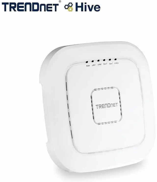 Alt view image 2 of 12 - TRENDnet AC2200 Tri-Band PoE+ Indoor Wireless Access Point, TEW-826DAP