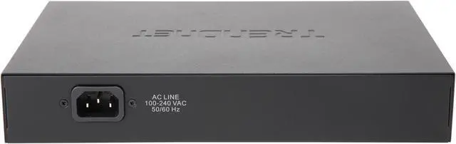 Alt view image 5 of 6 - TRENDnet 8-Port Gigabit Full Power Poe+ Switch, 8 x Gigabit PoE+ Ports, 240W Power Budget, 16Gbps Switching Capacity, Rack Mountable, Ethernet Network Switch, Metal, TPE-TG80F