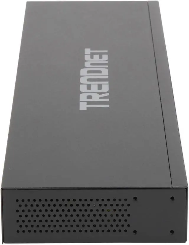 Alt view image 3 of 6 - TRENDnet 24-Port Gigabit Switch with 2 X 10G SFP+ Slots; Fanless Design; 19 1U Rack mountable; TEG-30262
