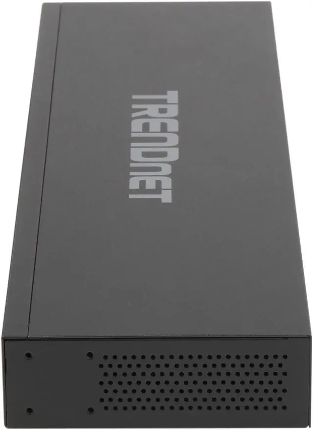 Alt view image 5 of 6 - TRENDnet 24-Port Gigabit Switch with 2 X 10G SFP+ Slots; Fanless Design; 19 1U Rack mountable; TEG-30262