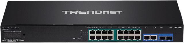 TRENDnet TPE-3018LS 18-Port Gigabit PoE+ Smart Surveillance Switch