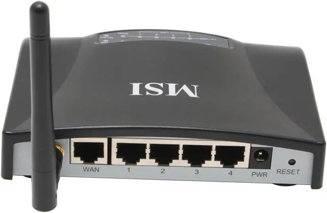 Alt view image 4 of 7 - MSI 11b/g Wireless Kit RG54SE: 801.11b/g(Wireless), 802.3(10BaseT),802.3u(100BaseT)
US54SE: IEEE 802.11/IEEE802.11b/IEEE 802.11g Wireless broadband router-RG54SE and an Wireless USB adapter-US54SE