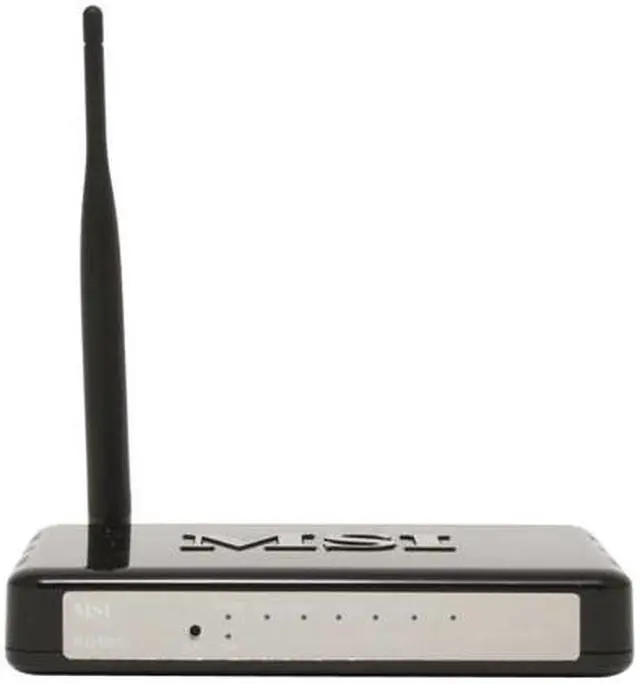 Alt view image 2 of 5 - MSI RG60G Wireless Turbo G Broadband Router with 5 dBi High-gain Antenna IEEE 802.3/3u, IEEE 802.11b/g