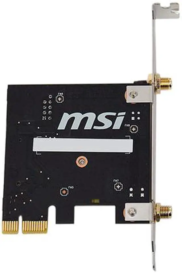 Alt view image 4 of 7 - MSI AC905C-V2 Wireless Adapter IEEE 802.11ac M.2 Up to 867Mbps Wireless Data Rates