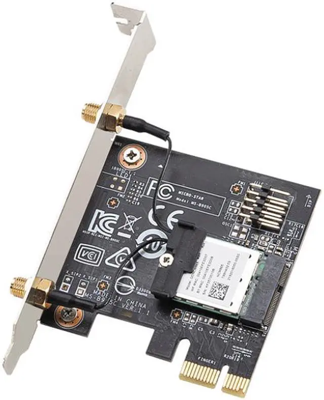 Alt view image 3 of 3 - MSI HERALD-BE NCM865 WI-FI 7 Wireless Adapter