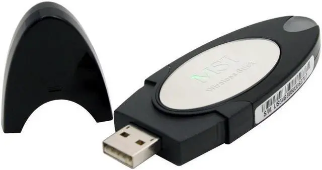 Alt view image 2 of 4 - MSI US54G Wireless-G Adapter IEEE 802.11, 802.11b/g USB 2.0 Up to 54Mbps Wireless Data Rates
