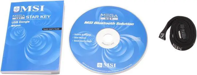 Alt view image 4 of 5 - MSI S5C-4200070-CC4 Star Key 2.0 Bluetooth2.0+EDR Transceiver