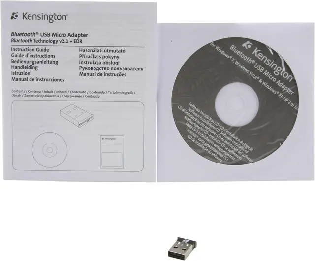 Alt view image 4 of 5 - Kensington K33902US Bluetooth Micro Adapter