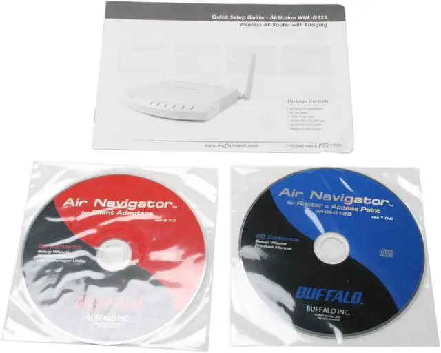 Alt view image 9 of 11 - BUFFALO WHR-G125 Wireless-G High Speed Router & Access Point IEEE 802.3/3u, IEEE 802.11b/g