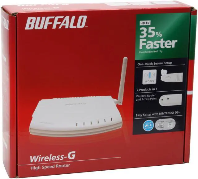 Alt view image 10 of 11 - BUFFALO WHR-G125 Wireless-G High Speed Router & Access Point IEEE 802.3/3u, IEEE 802.11b/g