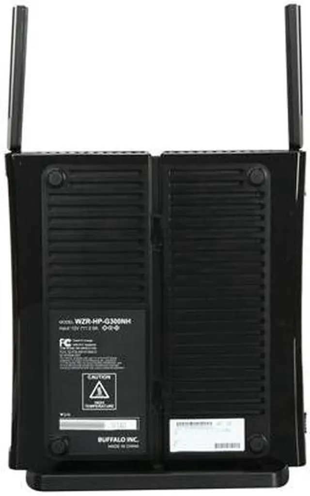 Alt view image 5 of 6 - BUFFALO WZR-HP-G300NH Nfiniti Wireless High Power Router & Access Point IEEE 802.3/3u/3ab, IEEE 802.11b/g, IEEE802.11n 2