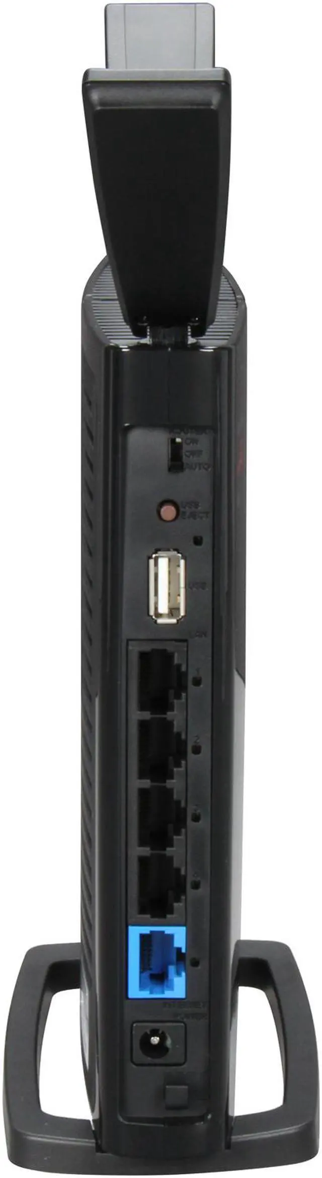 Alt view image 4 of 5 - BUFFALO AirStation HighPower N600 Gigabit Dual Band Wireless Router - WZR-HP-AG300H