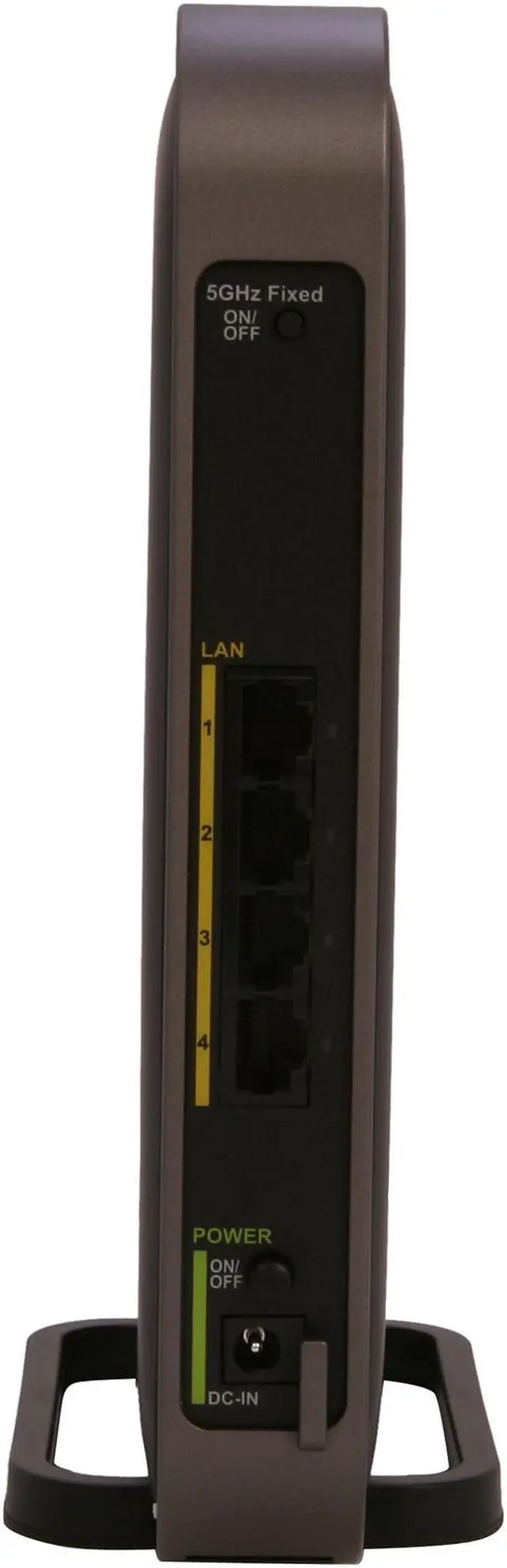 Alt view image 4 of 5 - BUFFALO AirStation AC1300 / N450 4-Port Gigabit Dual Band Wireless Ethernet Bridge and Gaming Adapter - WLI-H4-D1300