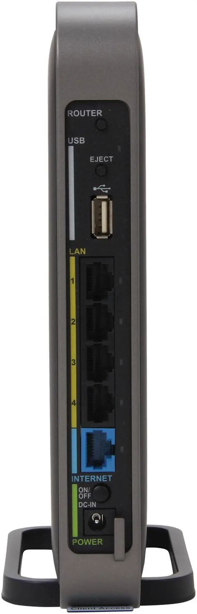 Alt view image 4 of 5 - BUFFALO AirStation AC1300 / N900 Gigabit Dual Band Wireless Router - WZR-D1800H