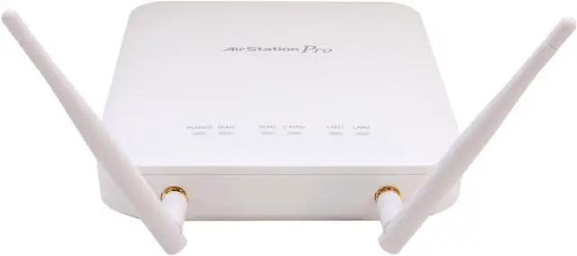 Alt view image 2 of 5 - BUFFALO AirStation Pro 802.11n Plenum-Rated Gigabit Dual Band PoE Wireless Access Point - WAPS-AG300H