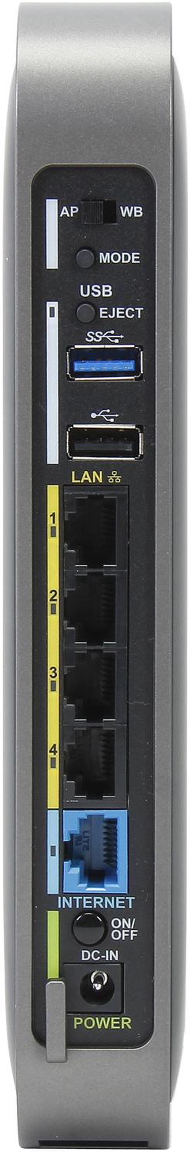 Alt view image 4 of 5 - BUFFALO AirStation Extreme AC 1750 Gigabit Dual Band Wireless Router - WZR-1750DHP