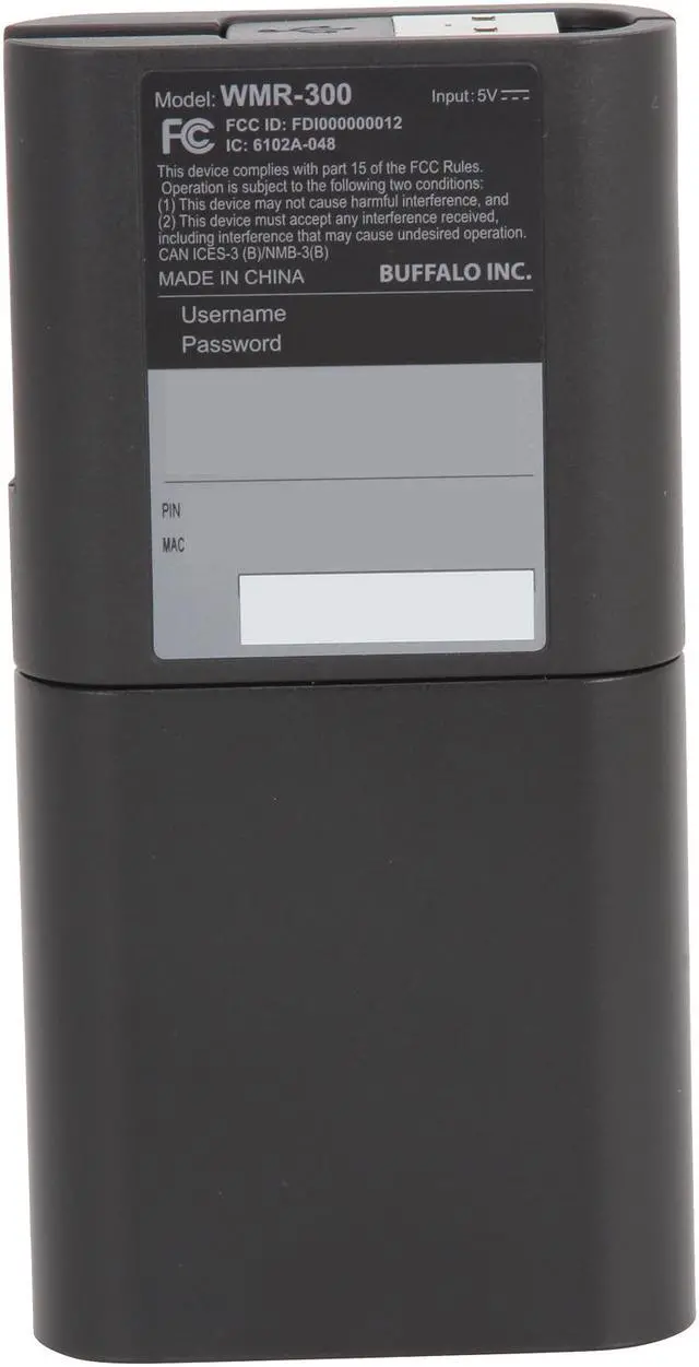 Alt view image 4 of 8 - BUFFALO AirStation N300 Wireless Travel Router - WMR-300