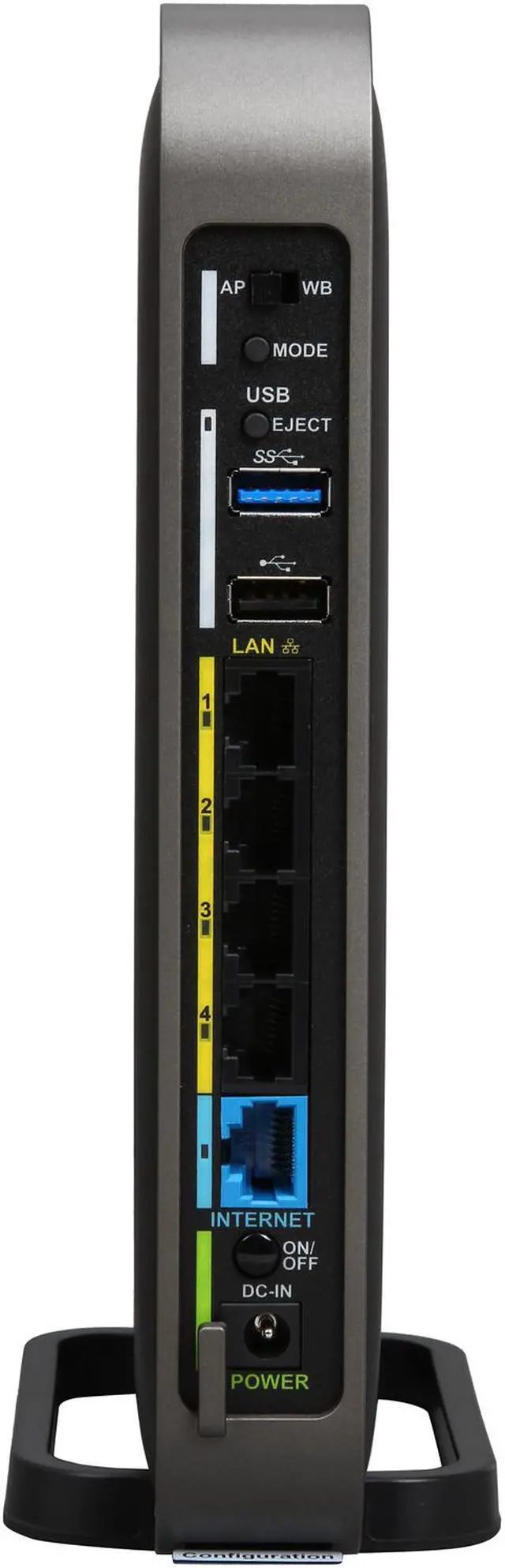 Alt view image 4 of 5 - BUFFALO WZR-1750DHPD AirStation AC 1750 Gigabit Dual Band Wireless Router, DD-WRT Open Source Pre-Installed