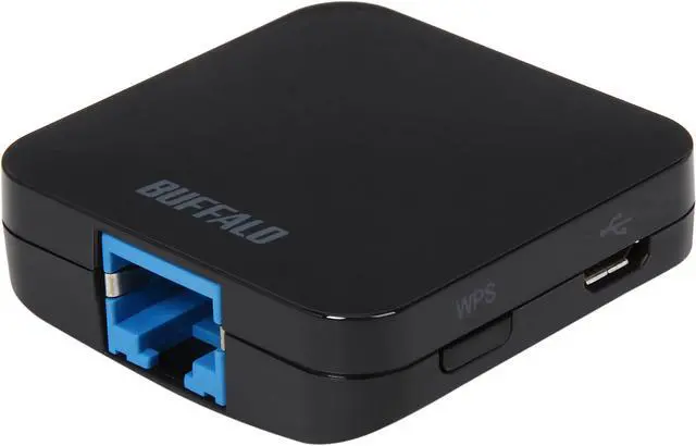 Main image of Buffalo WMR-433-BK AirStation AC433 Wireless Travel Router