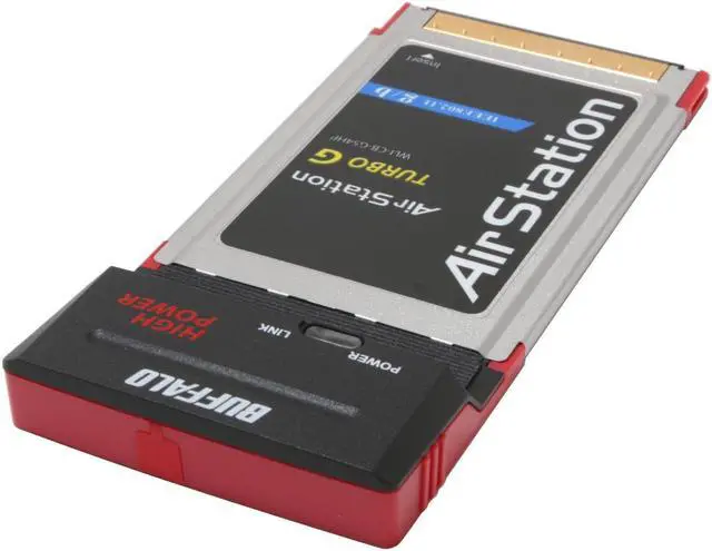 Main image of BUFFALO WLI-CB-G54HP Wireless Notebook Adapter